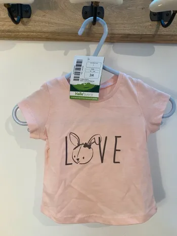 T-Shirt manches courtes rose