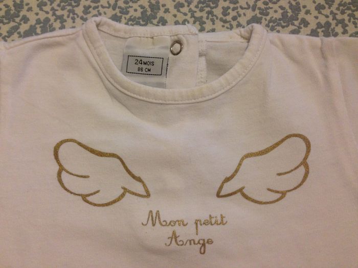 Tee-shirt manches longues Blanc - photo numéro 2