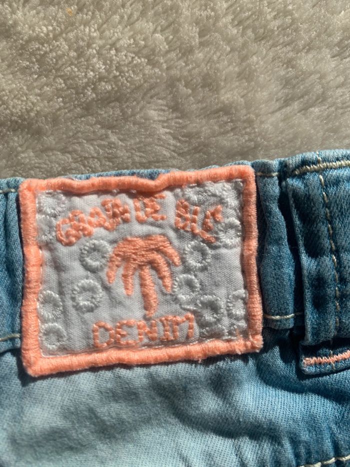 Lot Tee-shirt Terre de Marin et Short Grain de Blé Corail et Bleu 3 Ans - photo numéro 11