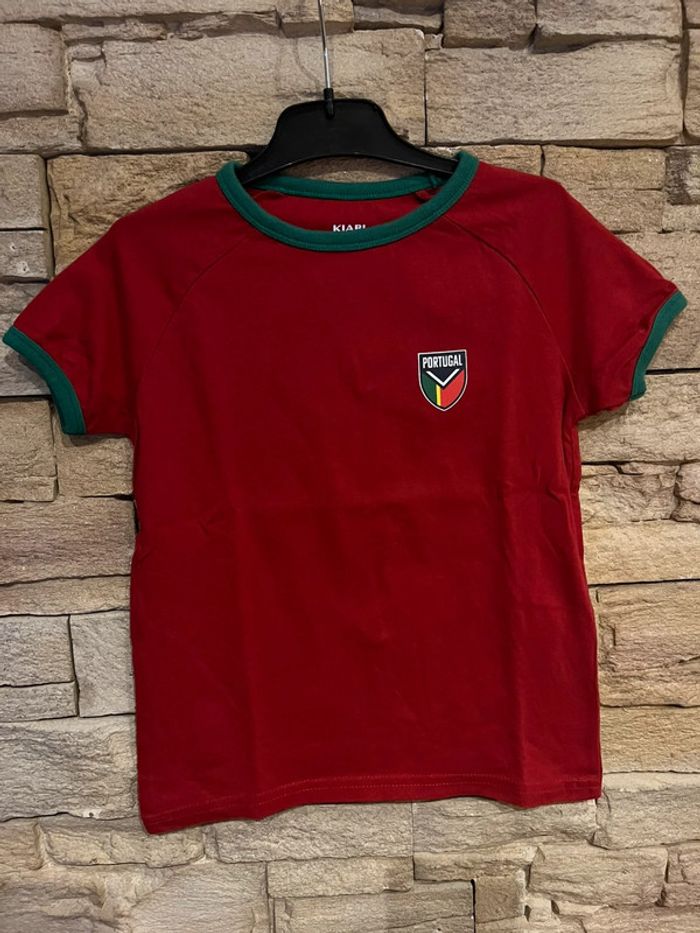 T-shirt Portugal mixte comme neuf 5 ans Kiabi