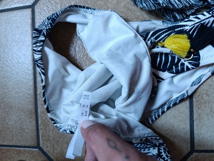 Ensemble bain rouge gorge - photo numéro 6