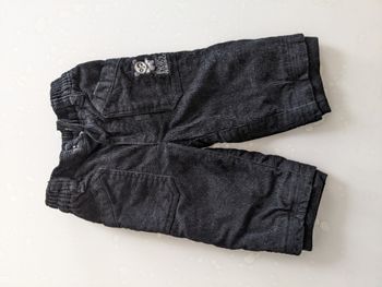 Pantalon velours noir dpam 6m