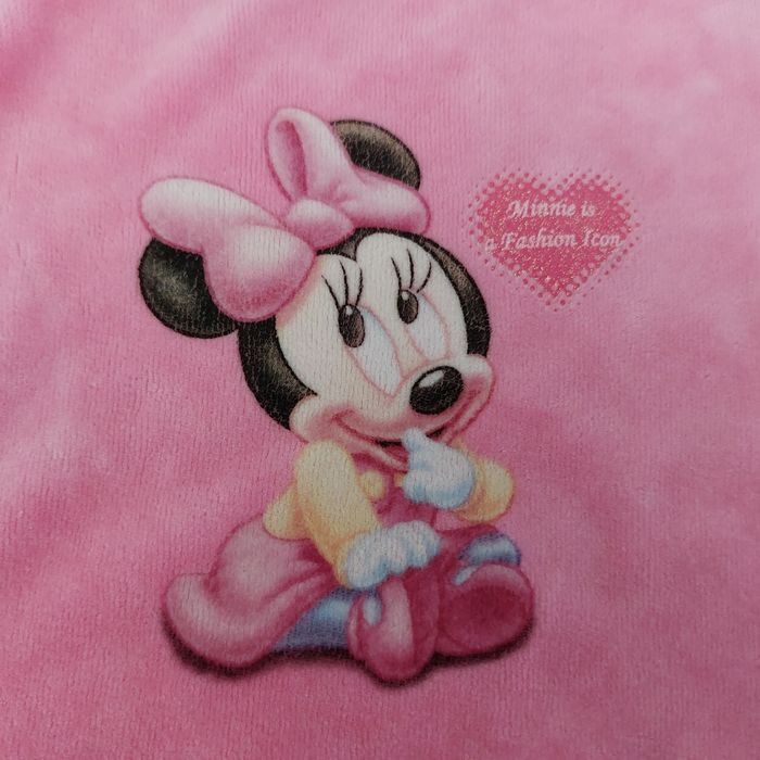 Doudou plat carré Minnie Disney - photo numéro 2