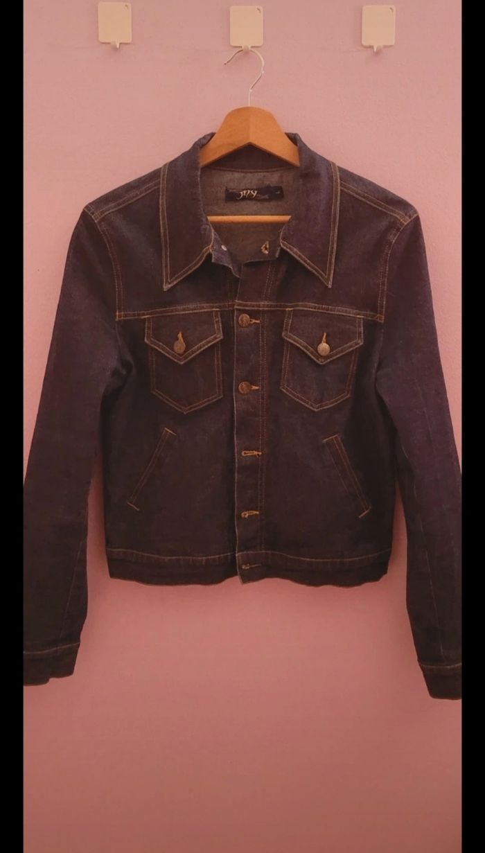 Veste en jean vintage Jennyfer - photo numéro 3