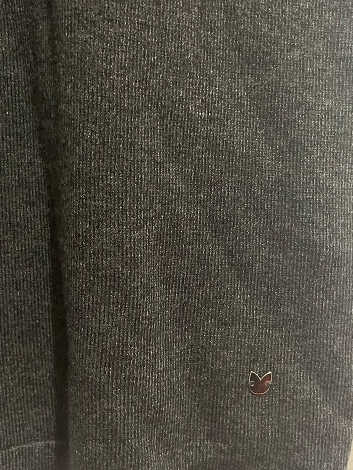 Robe pull Katmai – noire, douce et chaude – Taille S (36) - photo numéro 3