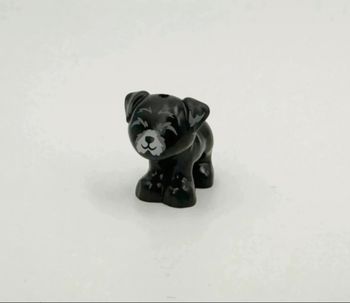 Lego Animaux Friends : Chien Carlin, poil long, noir nommé Dash - NEUF