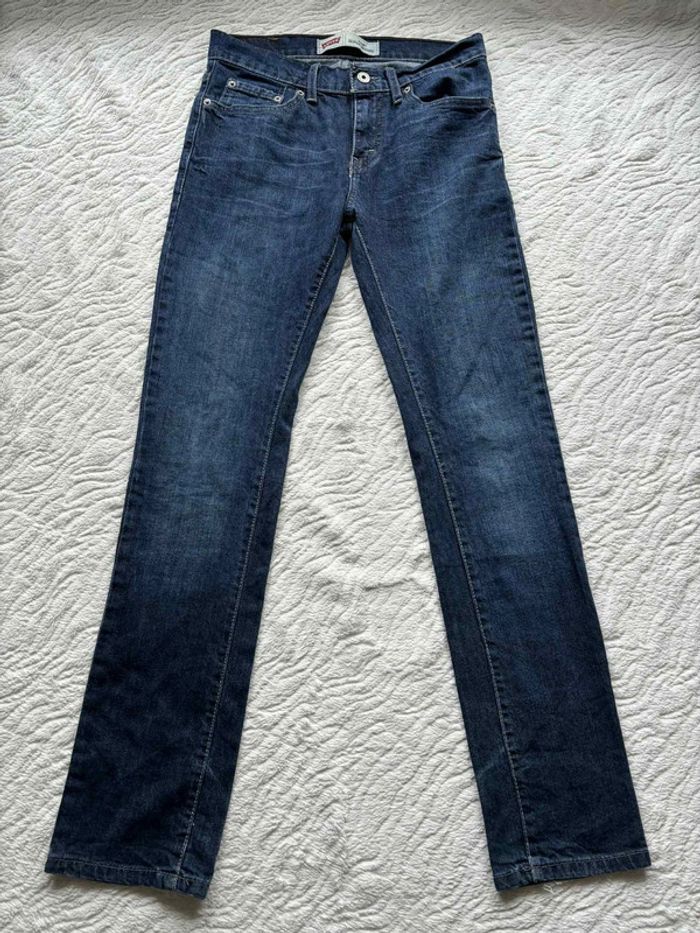 Jean Levi’s homme 510 Super Skinny W28 L28 M/38 Bleu foncé – Coupe Slim-Skinny - photo numéro 4