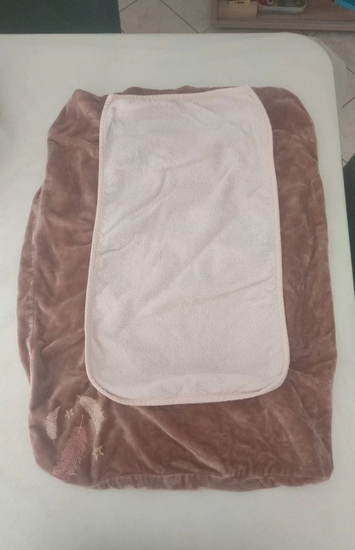 Ensemble gigoteuse 0/6 et housse de matelas à langer - photo numéro 5