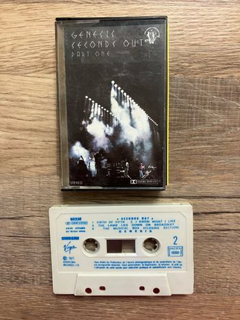 Cassette audio-Genesis-Seconds Out-Part One