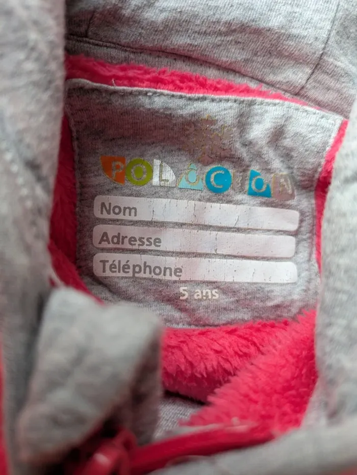 Veste 5 ans polochon - photo numéro 2