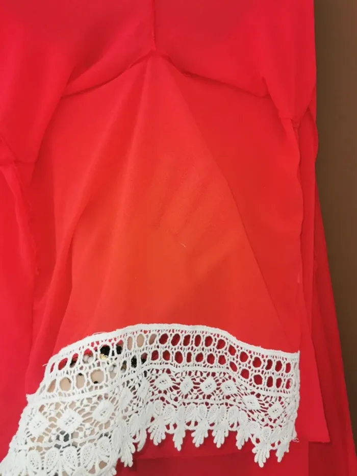 Robe / Top voilé tunique. - photo numéro 7