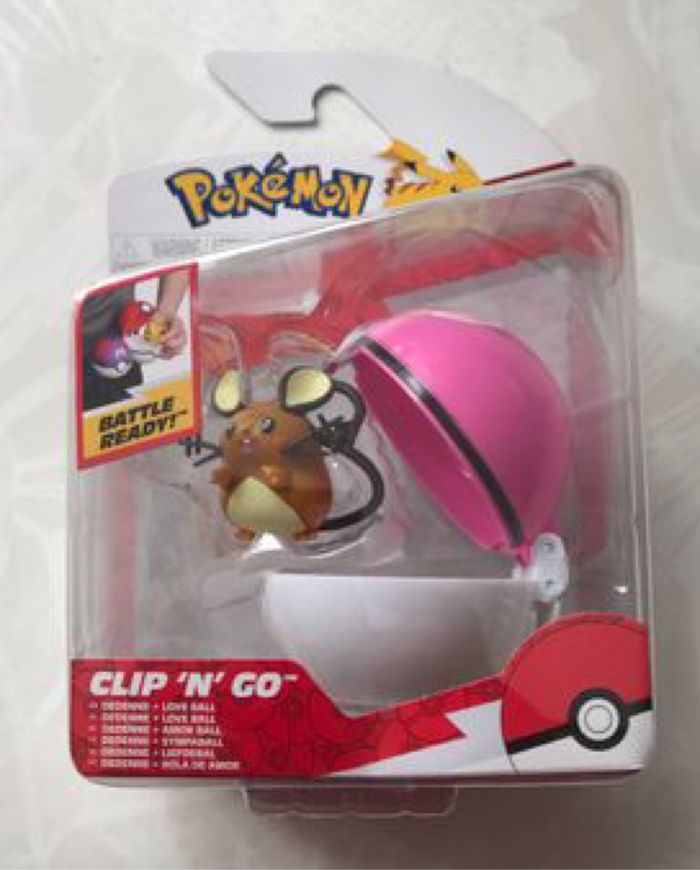 Pokéball Figurine Clip N Go Dedenne