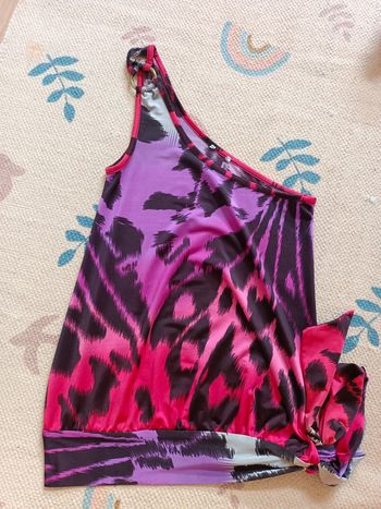 Top léopard rose bonprix S