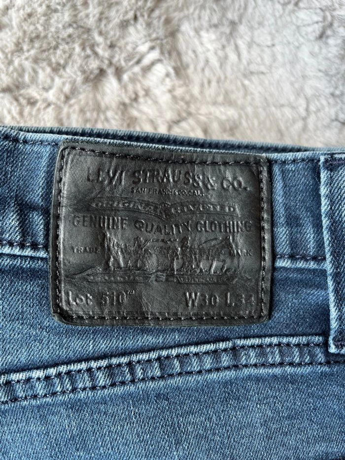 Jeans Lévis 510 coupe skinny W30 L34 - photo numéro 3