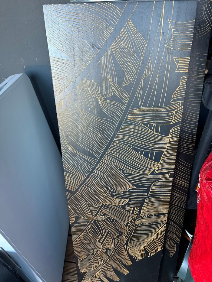 Tableau décoratif en bois creusé - photo numéro 3