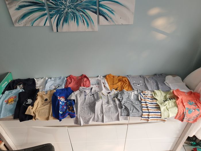 Lot de 61 vêtements garçon 24 mois - photo numéro 8