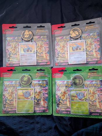 Pokémon 4 duopack me2.5 héro transcendants