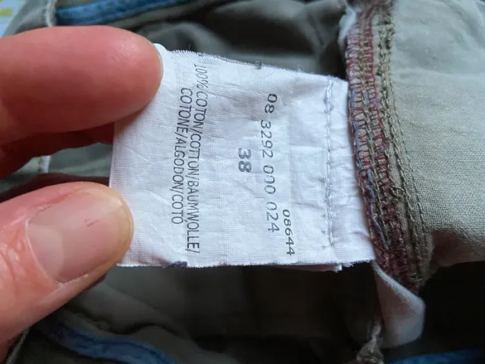 Pantalon « Pataugas «  vert kaki - photo numéro 5