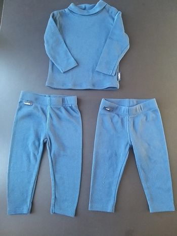 Ensemble 1ère peau 12-18 mois