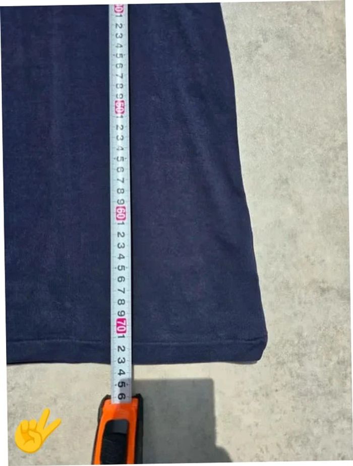 T-shirt Ralph Lauren XL coupe col rond bleu Homme Men tee68 - photo numéro 5