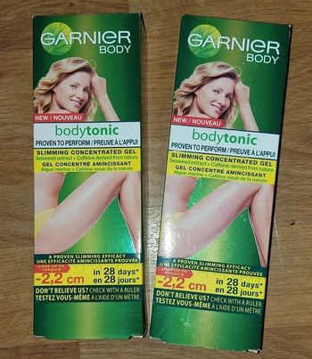 2 gels bodytonic garnier