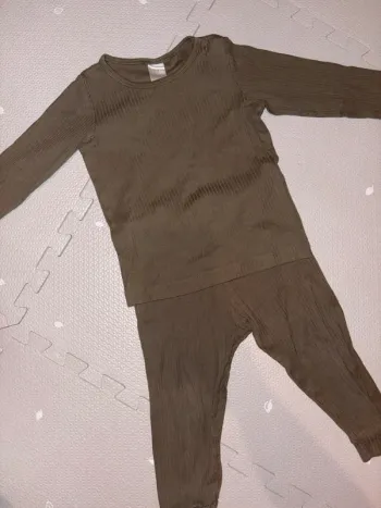 Ensemble/pyjama kaki H&M T86cm
