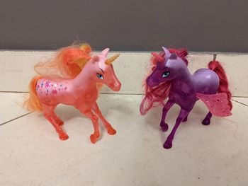 Lot de 2 licornes à coiffer