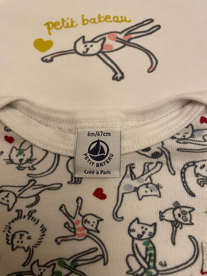 Pyjama + bodies petit bateau - photo numéro 3