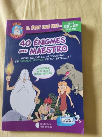 livret maestro gs/cp neuf (5,50e)