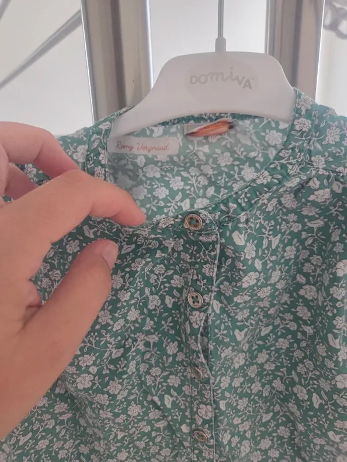 Blouse verte - photo numéro 4