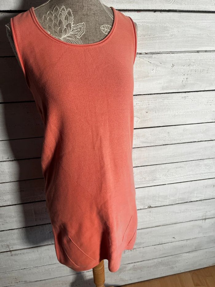 Robe rose saumon Tara jarmon - photo numéro 2