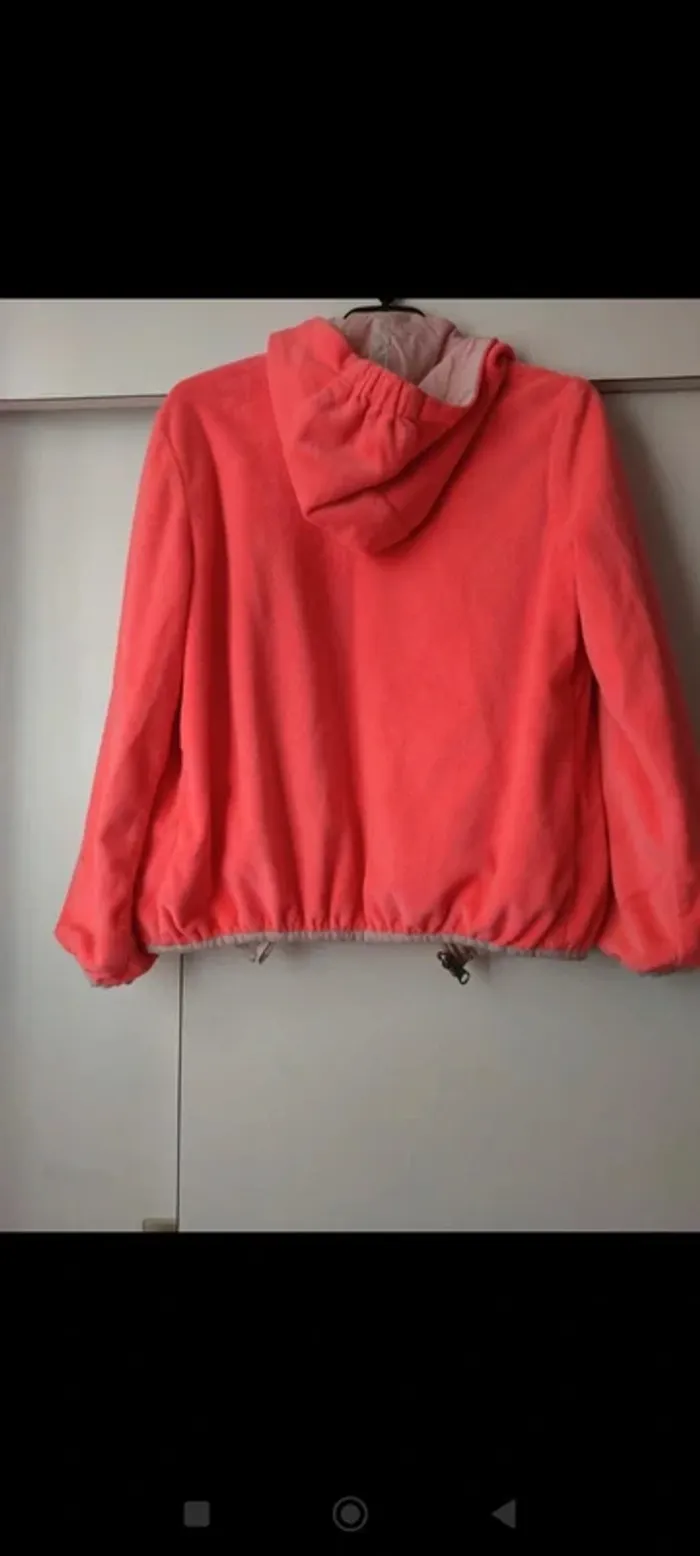 Gilet réversible pour les filles de 7/8 ans - photo numéro 2