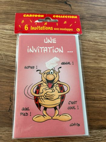 Carte invitation