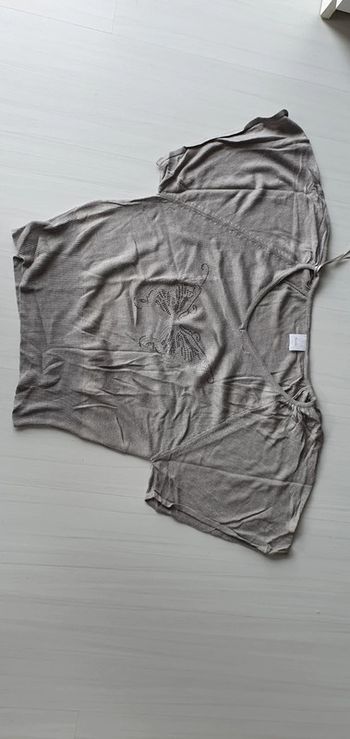 Pull léger manche courte