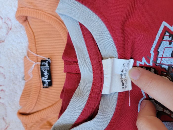 Lot 4 tee-shirts manches courtes 3 ans garçon - photo numéro 3