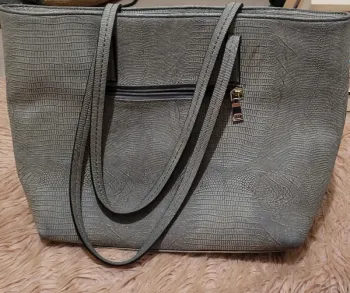 Grand sac à main Breal gris