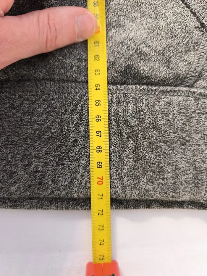 Sweat zippé homme taille XL Ralph Lauren gris logo noir - photo numéro 13