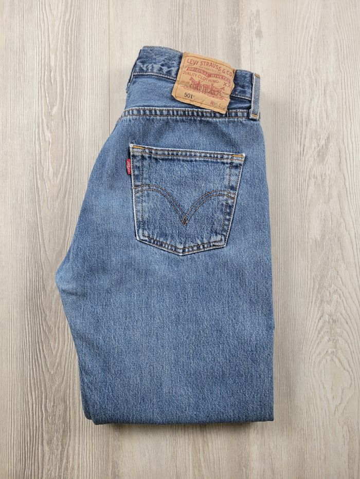 Jean Levi’s 501 W30 L32 bleu  – coupe droite