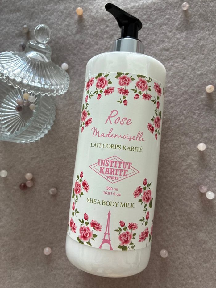 Lait corps karité rose mademoiselle de Institut Karité Paris - photo numéro 2