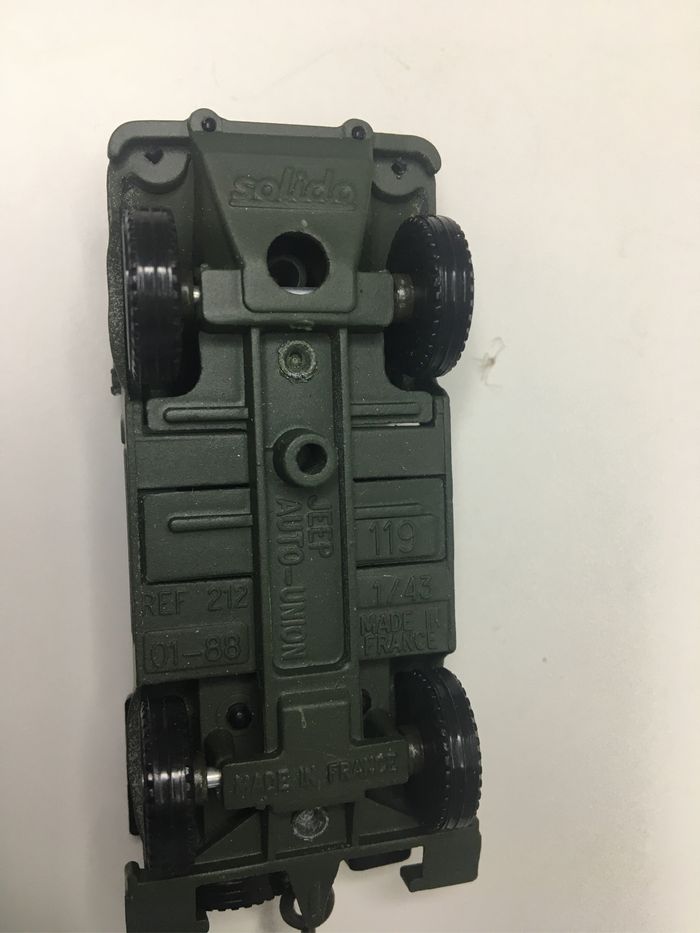 Jeep auto union avec remorque Solido - photo numéro 5