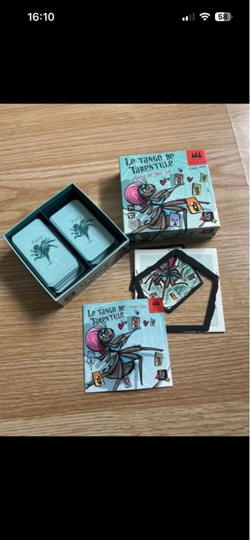 Jeu le tango de tarentule