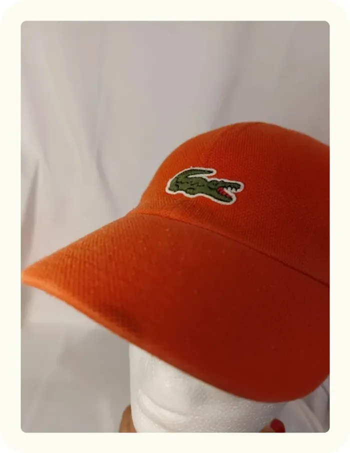 Casquette femme vintage Lacoste - photo numéro 3