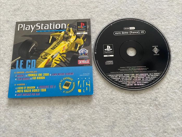 CD Demo 46 PlayStation Magazine - Playstation PS1 FR - photo numéro 1