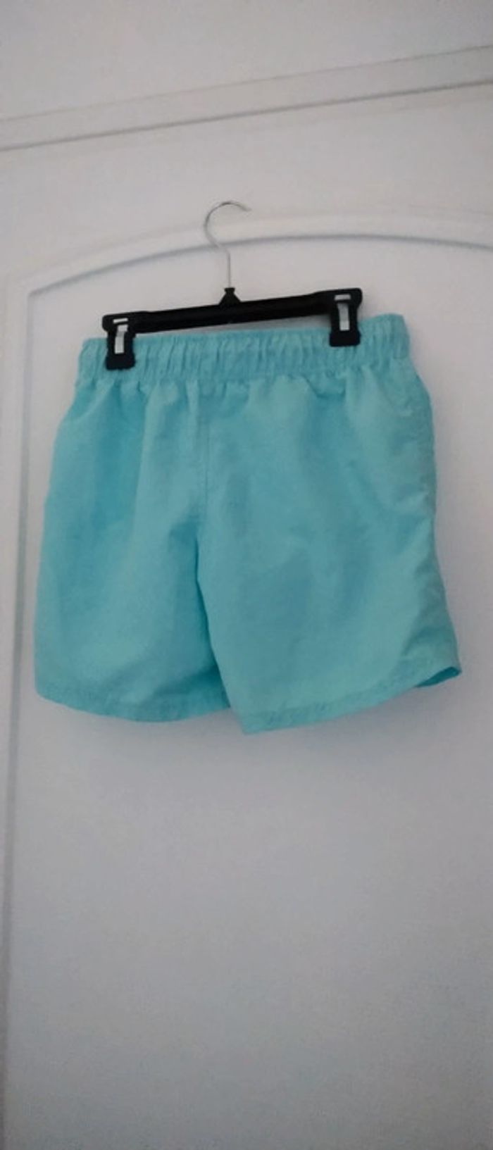 Short de bain turquoise garçon 12 ans kiabi - photo numéro 3