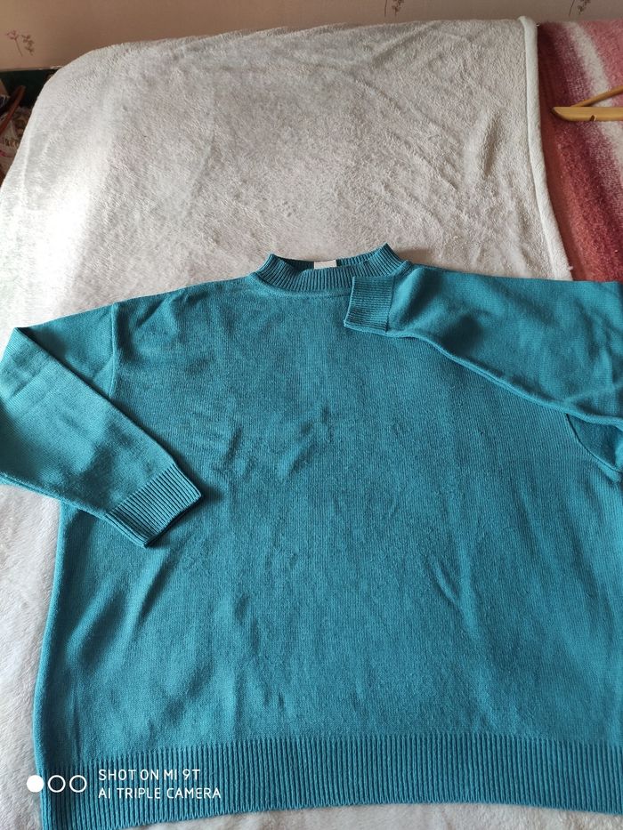 Pull ras du cou femme taille 54/56 - photo numéro 2