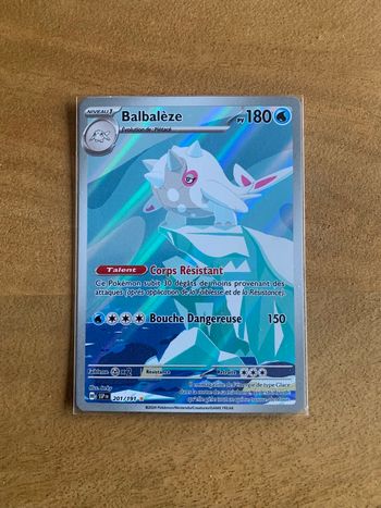 Carte Pokemon Balbaleze AR 201/191