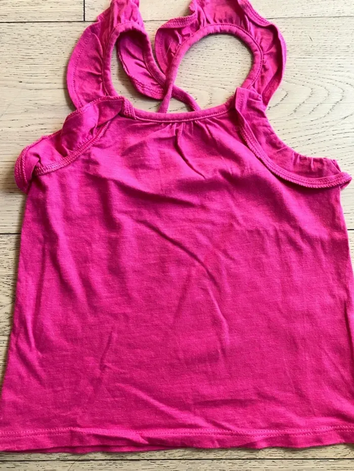 Lot vêtements été jupe/haut a bretelles + gilet 3 ans Vertbaudet - photo numéro 8