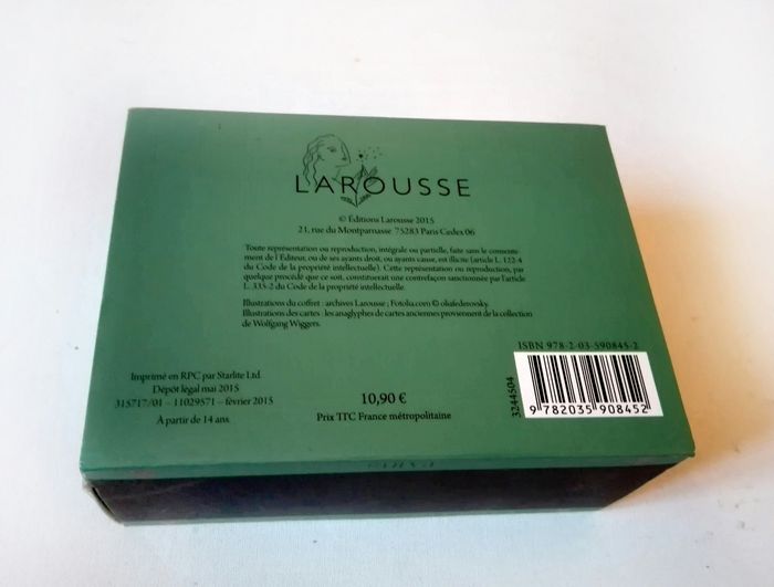 Jeu de découverte coffret boite de jeu "60 illusions et jeu d' optique" Larousse - photo numéro 6