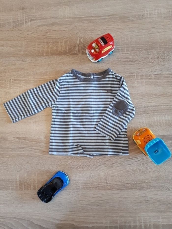 T shirt manches longues 3 mois kitchoun