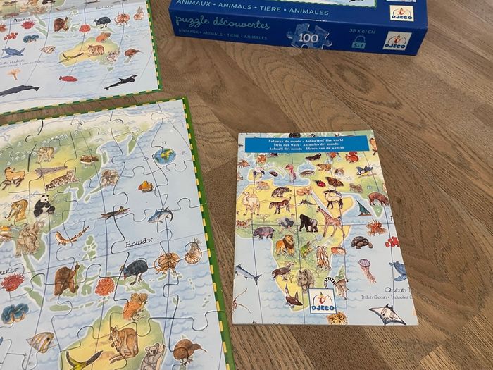 Puzzle découverte continent complet - photo numéro 4